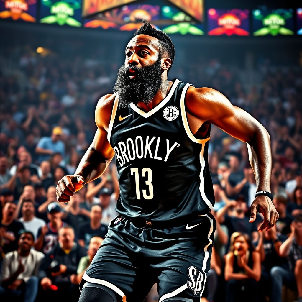 澳客官方-詹姆斯·哈登以三双表现领导篮网击败湖人，拿下赛季第一场胜利